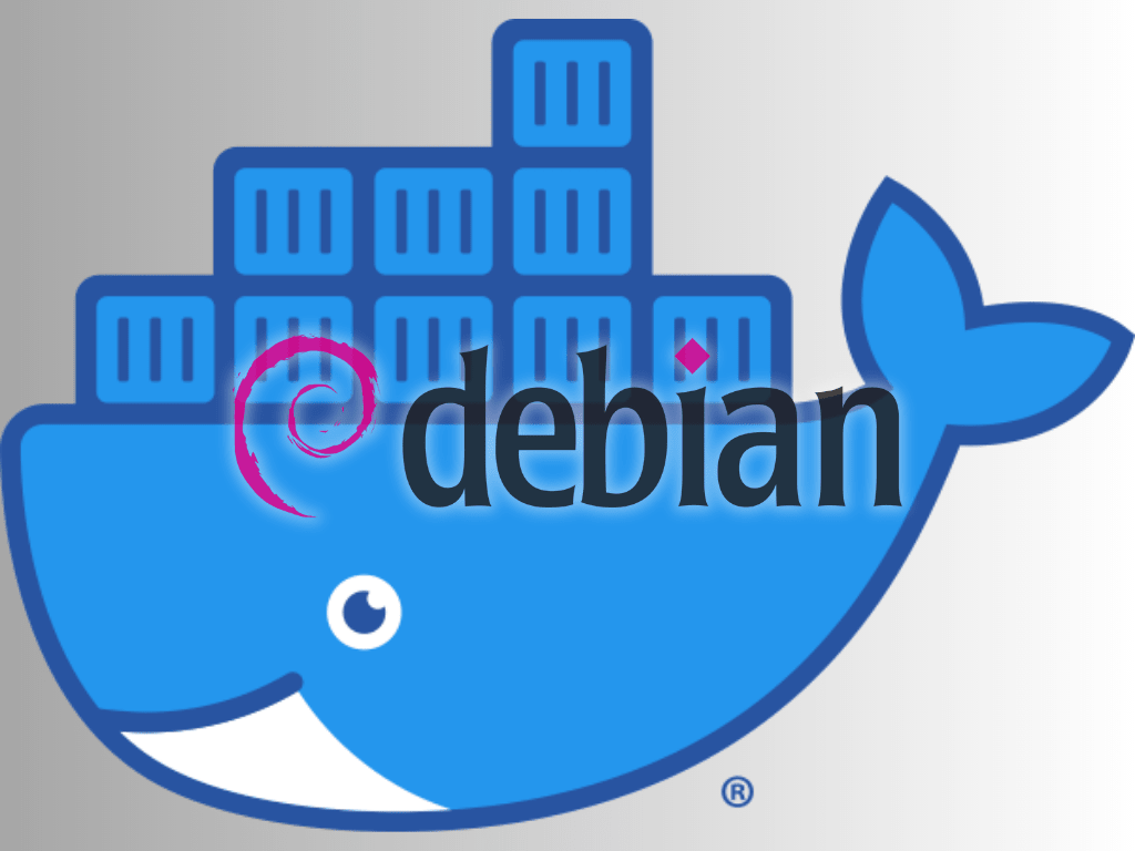 Step-by-step guide image for installing Docker CE on Debian 12, 11, or 10.
