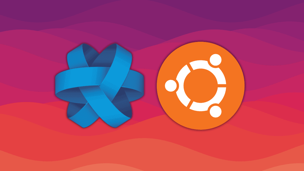 Custom graphic illustrating the installation of Jami on Ubuntu 22.04 or 20.04.