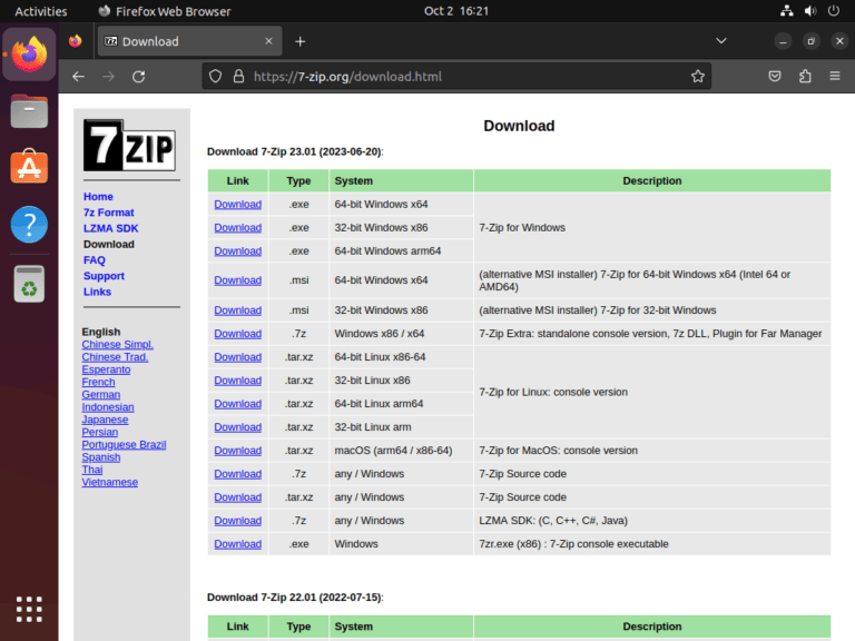 How to Install 7Zip on Ubuntu 24.04, 22.04 or 20.04 LinuxCapable