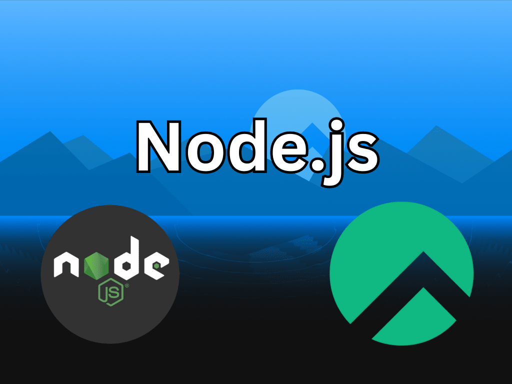 Logo for the guide on installing Node.js on Rocky Linux 9 or 8