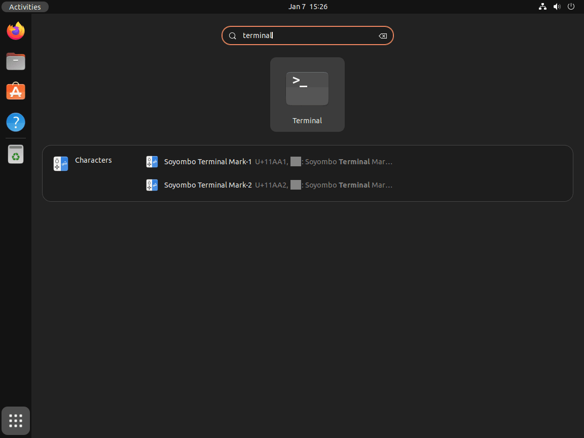Terminal Icon in Ubuntu for UFW Management